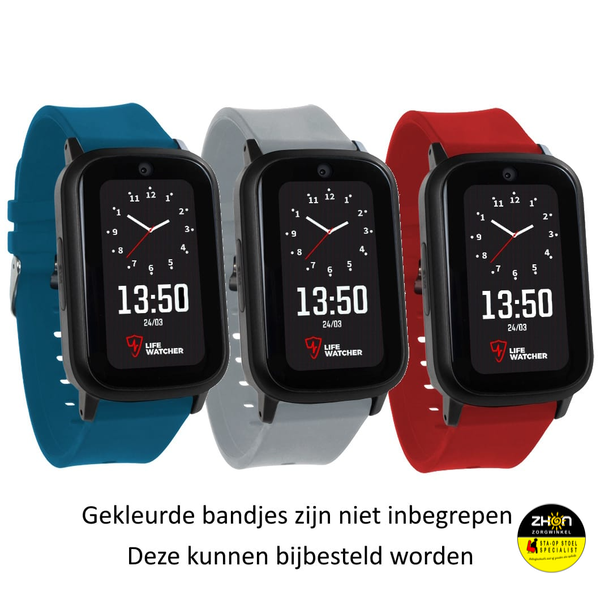 Lifewatcher - Senior 4G Horloge SOS horloge met valdetectie