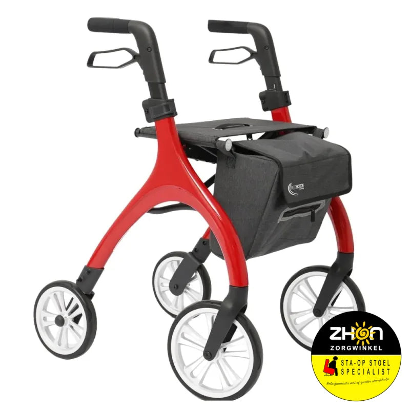 Curve lichtgewicht Rollator - met Softwielen