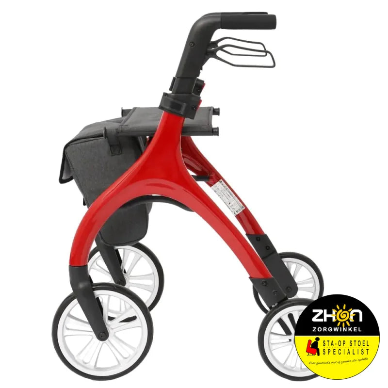 Curve lichtgewicht Rollator - met Softwielen