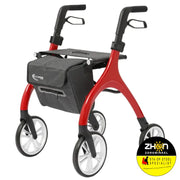 Curve lichtgewicht Rollator - met Softwielen