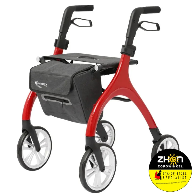 Curve lichtgewicht Rollator - met Softwielen