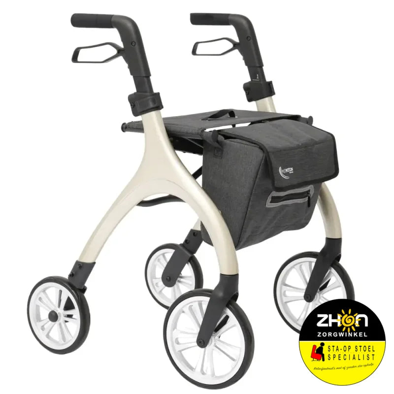 Curve lichtgewicht Rollator - met Softwielen