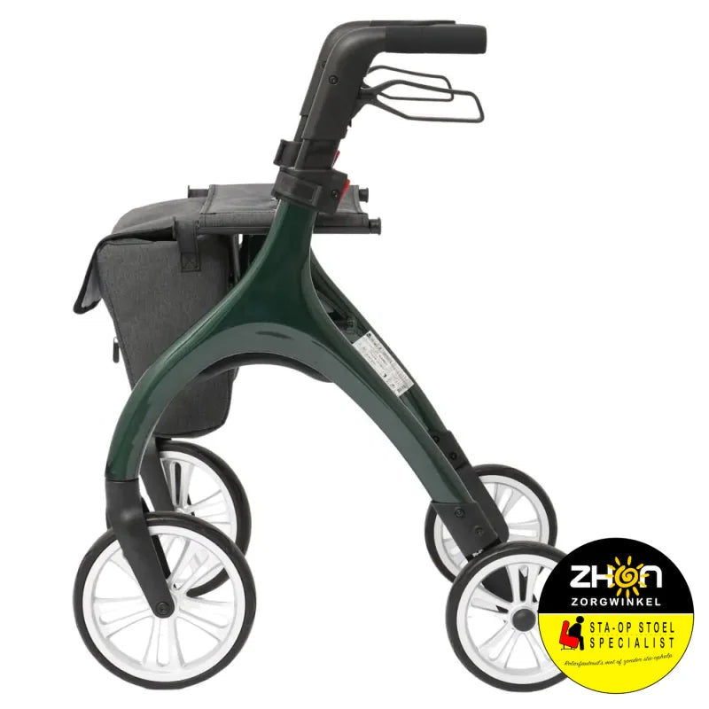 Curve lichtgewicht Rollator - met Softwielen