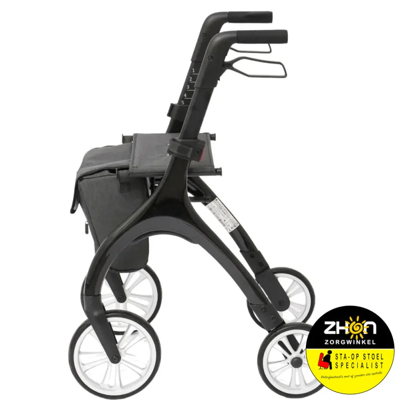 Curve lichtgewicht Rollator - met Softwielen