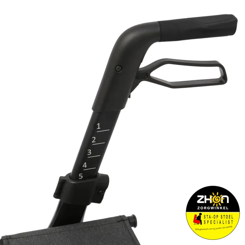 Curve lichtgewicht Rollator - met Softwielen