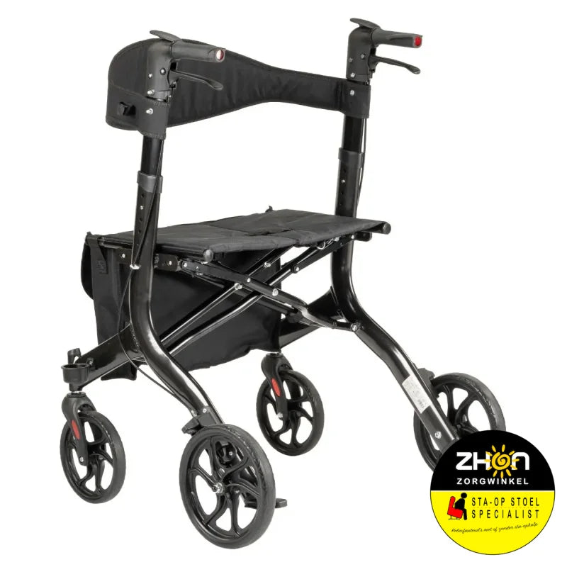 Light-XL rollator (tot 200 KG - zitting breedte 55 CM)