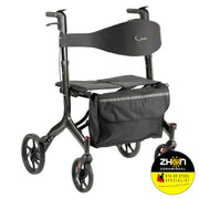 Light-XL rollator (tot 200 KG - zitting breedte 55 CM)
