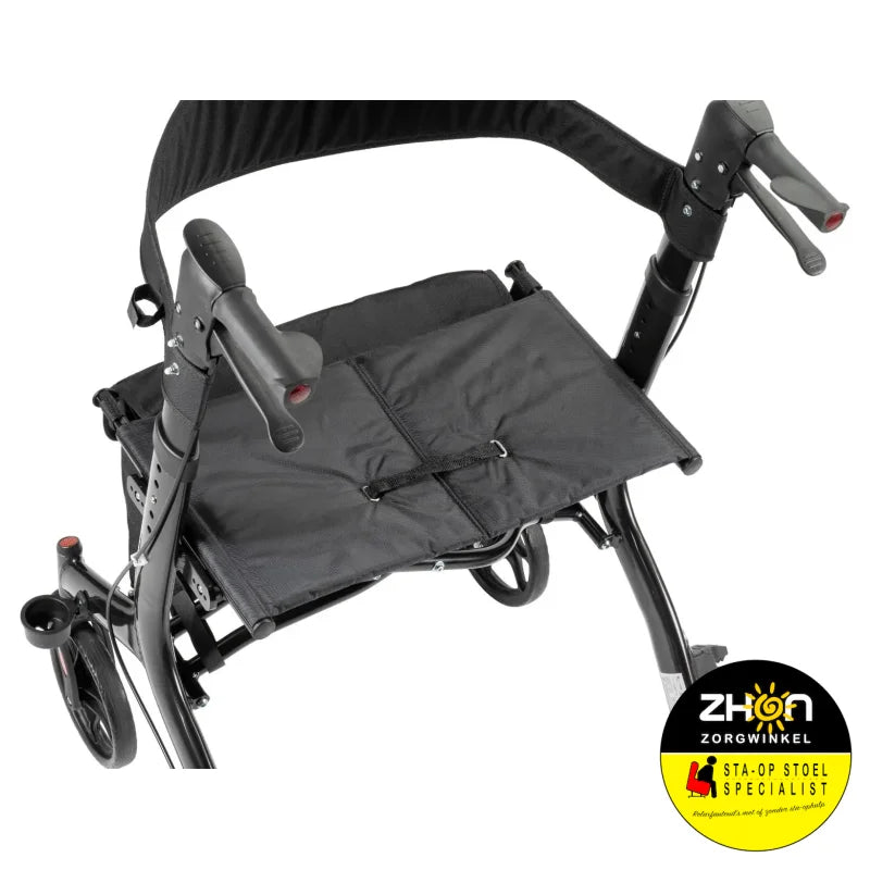 Light-XL rollator (tot 200 KG - zitting breedte 55 CM)