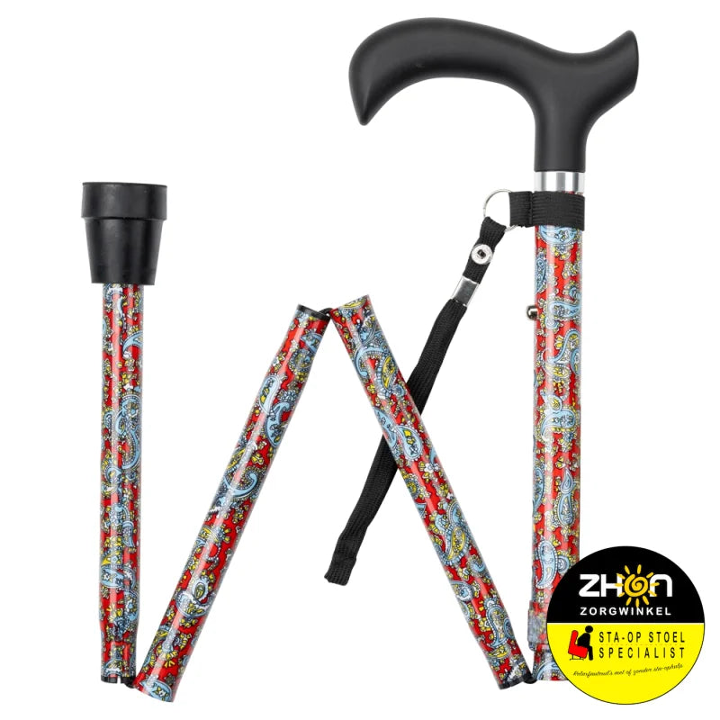 Wandelstok opvouwbaar - kleur of print
