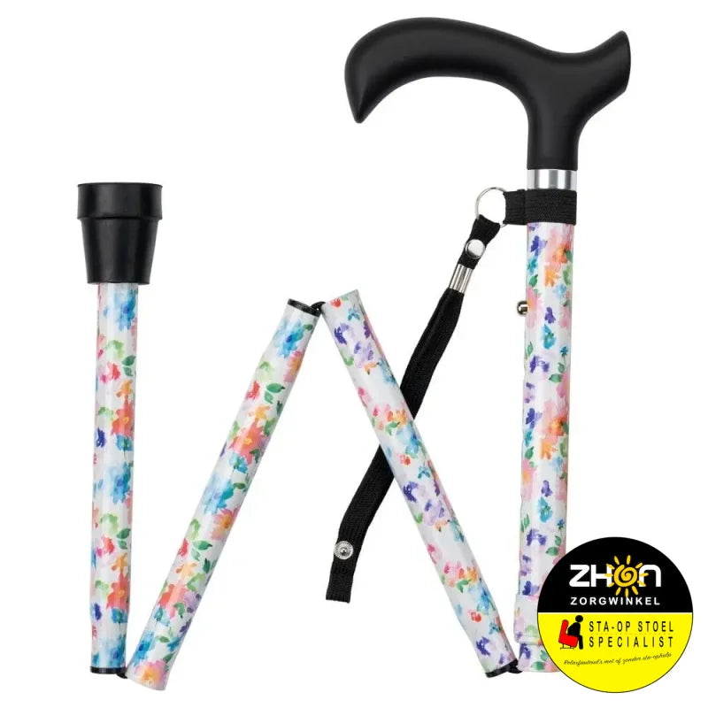 Wandelstok opvouwbaar - kleur of print
