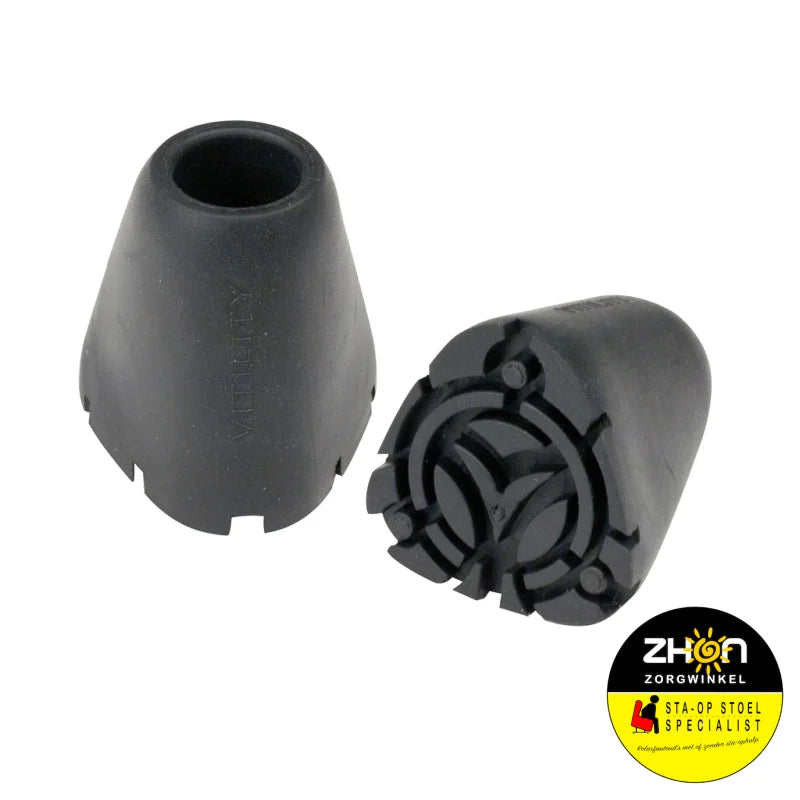 Mixed - Rubberdop voor wandelstok - 19 mm