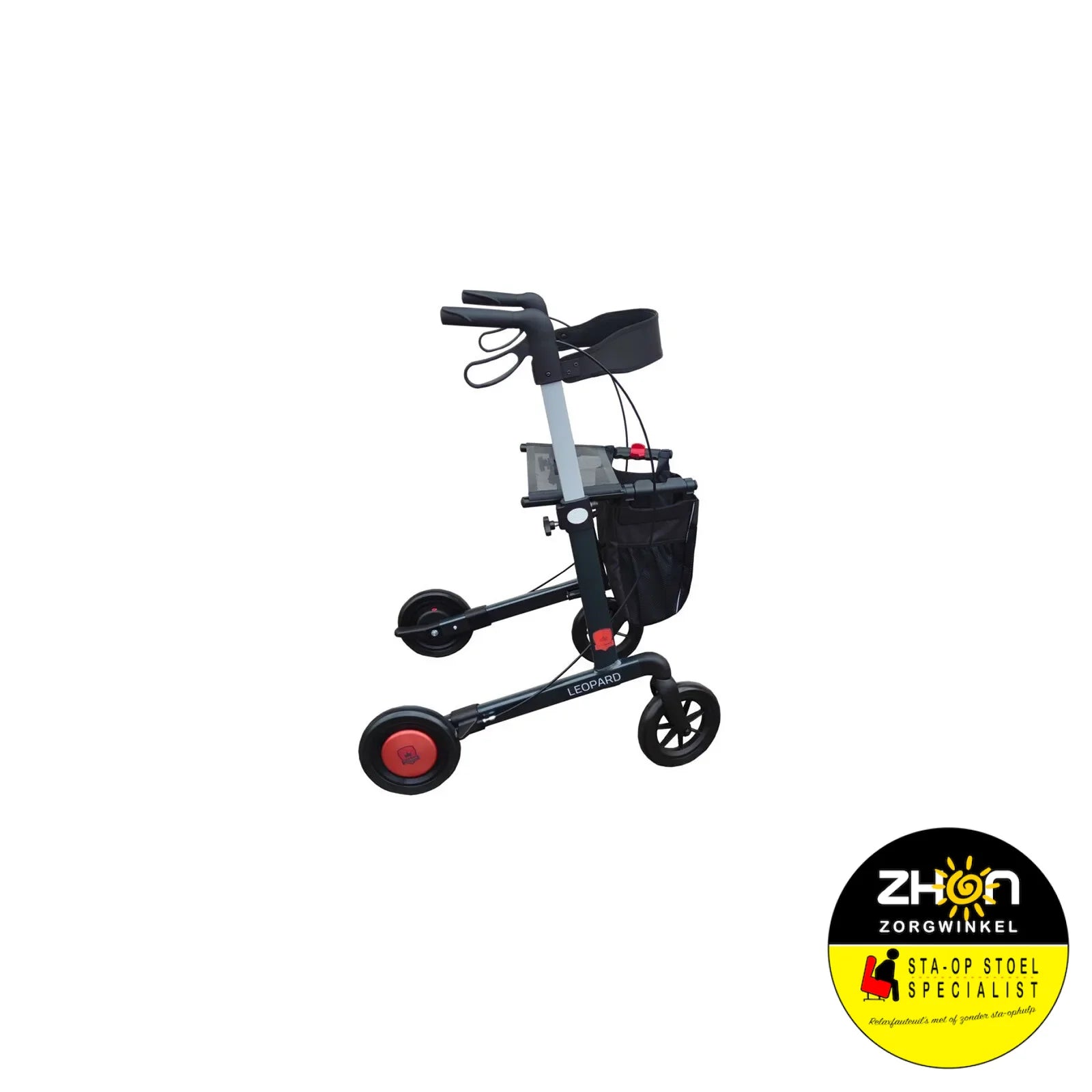 Leopard RolloGuard  Rollator (stop and go remsysteem)