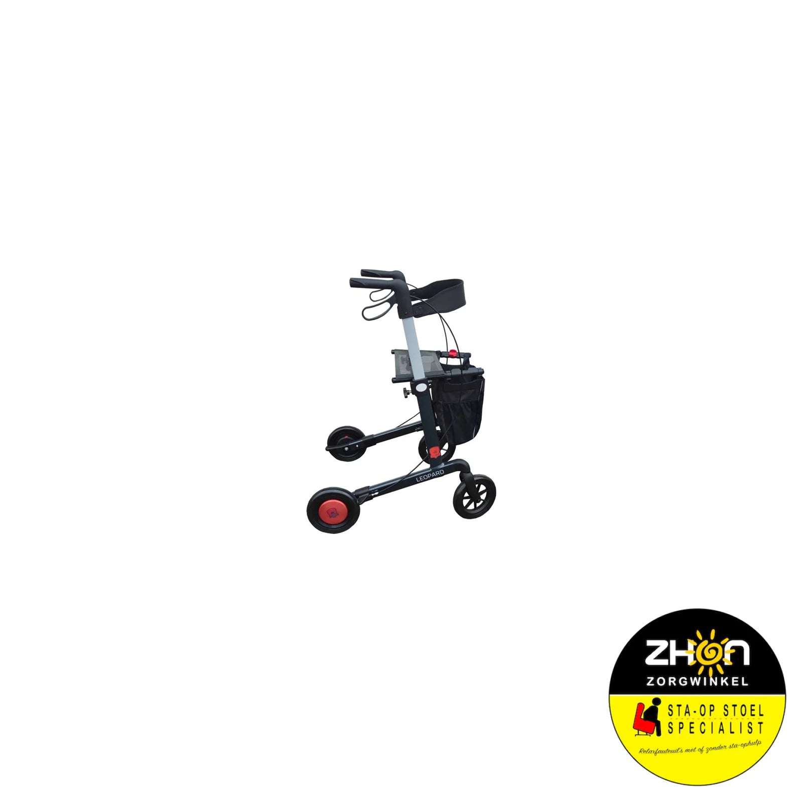 Leopard RolloGuard  Rollator (stop and go remsysteem)