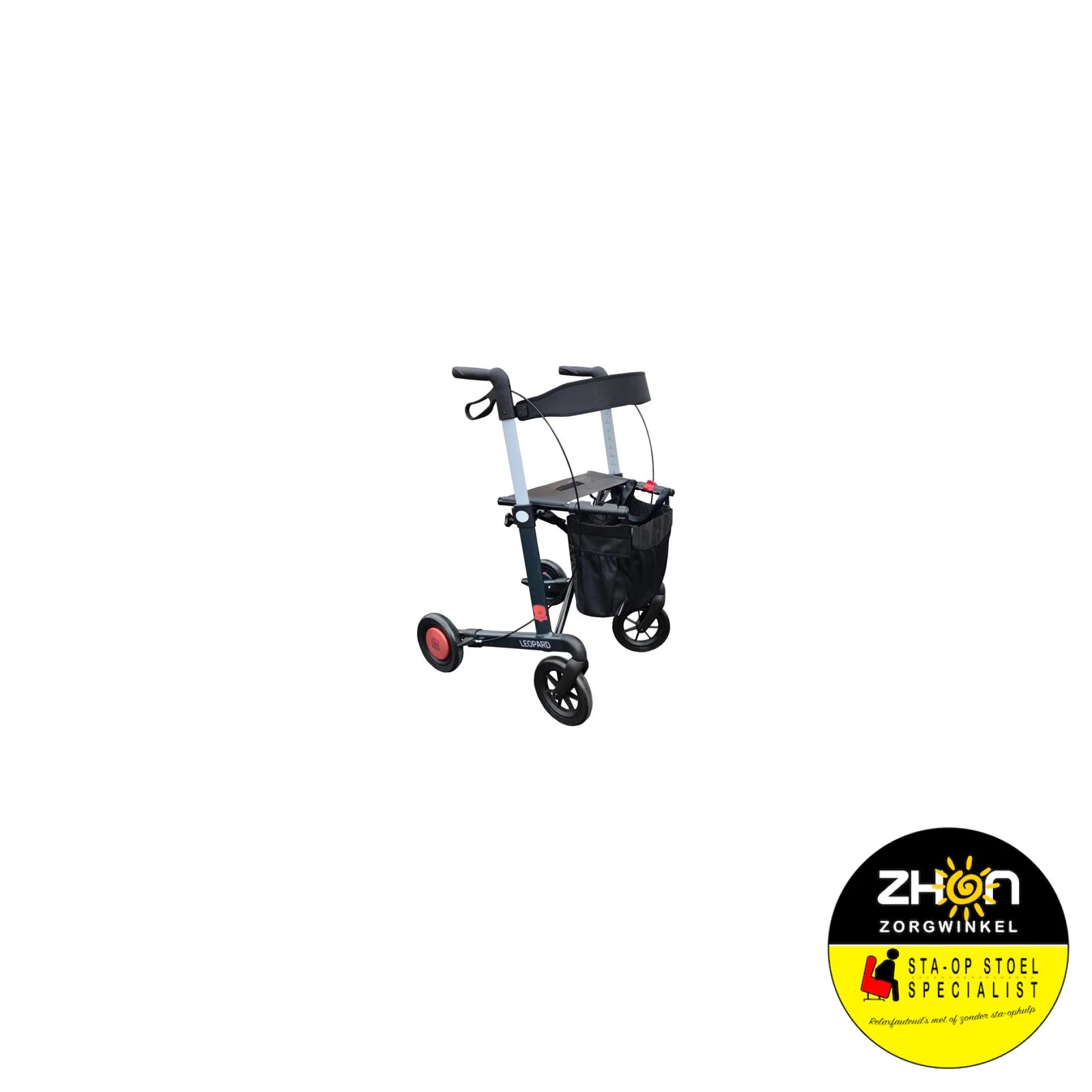 Leopard RolloGuard  Rollator (stop and go remsysteem)