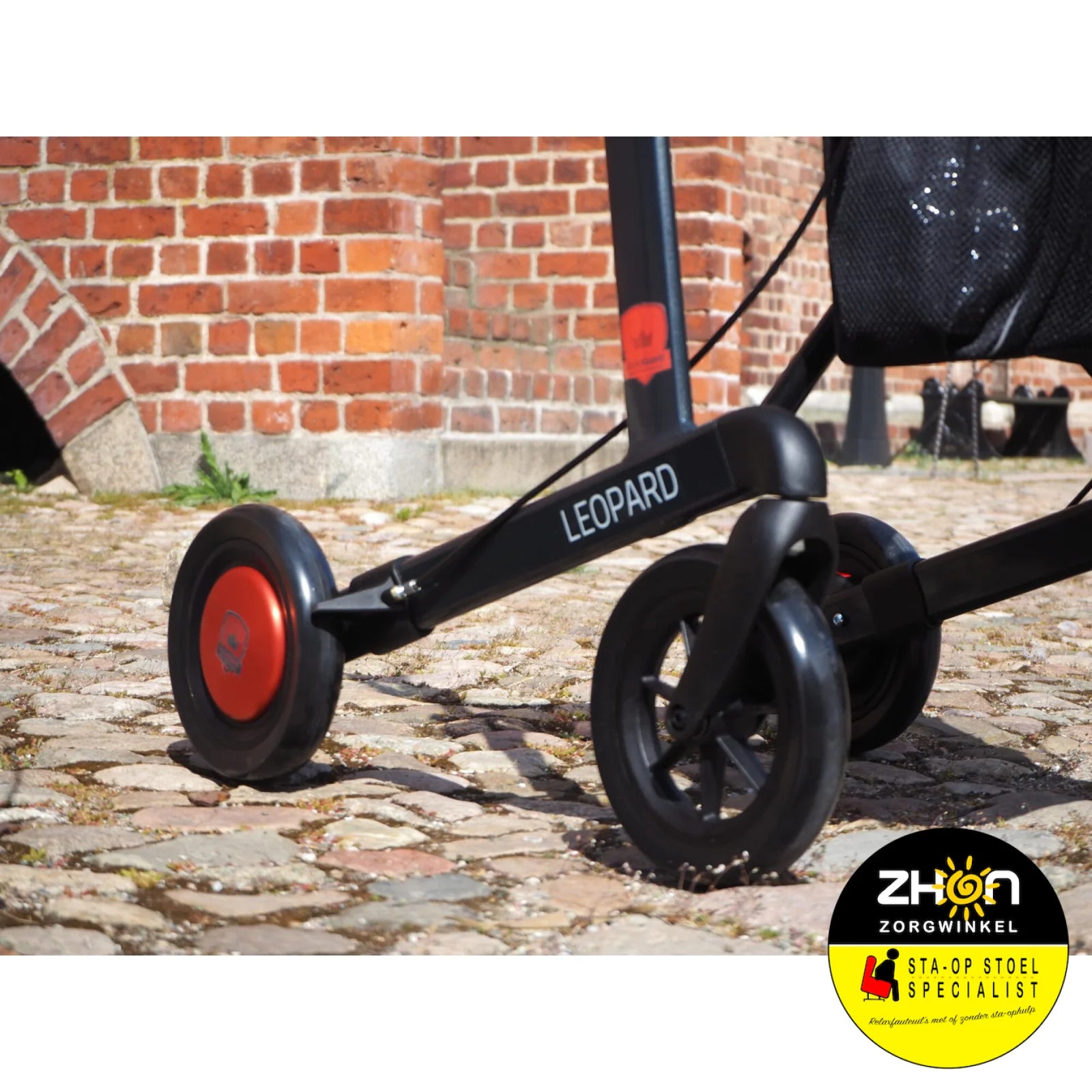 Leopard RolloGuard  Rollator (stop and go remsysteem)