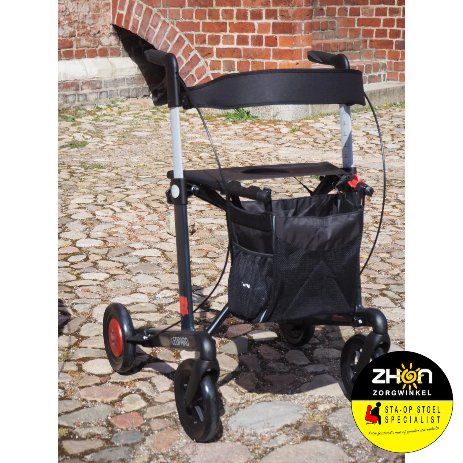 Leopard RolloGuard  Rollator (stop and go remsysteem)