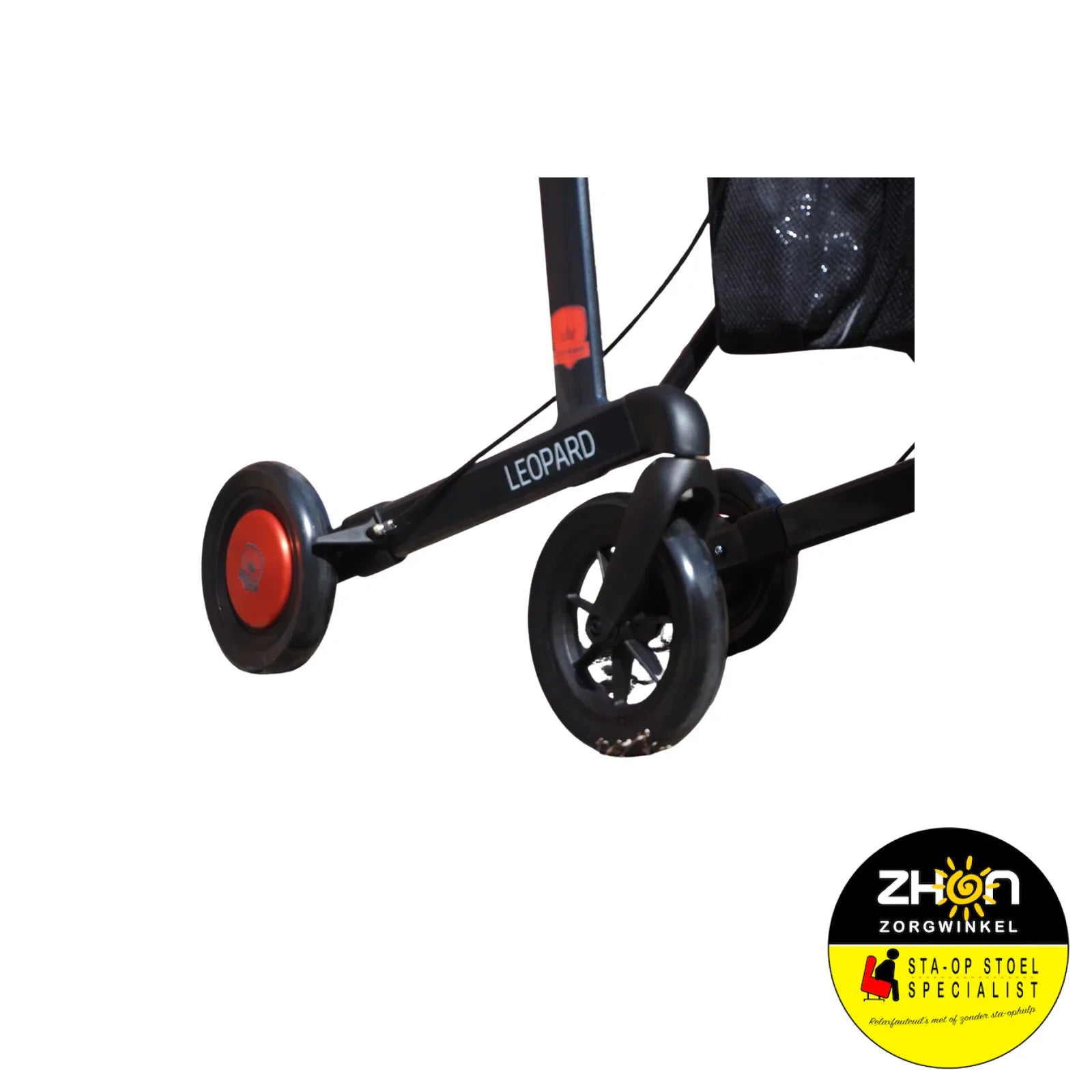 Leopard RolloGuard  Rollator (stop and go remsysteem)