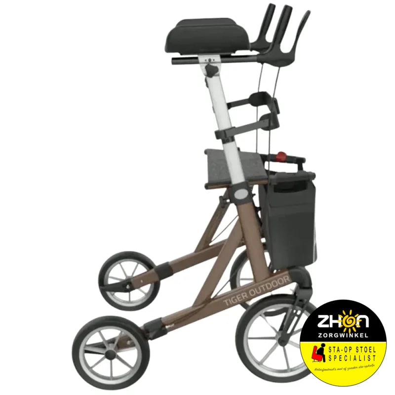 Tiger Walker Outdoor (met onderarmschalen) - Arthritis Rollator