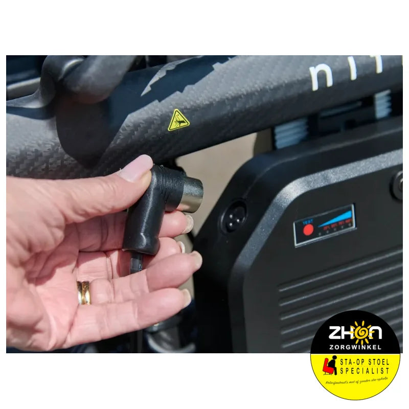 Motion Healthcare - Nitron elektrische rolstoel - 12,8 kg ! - Carbon