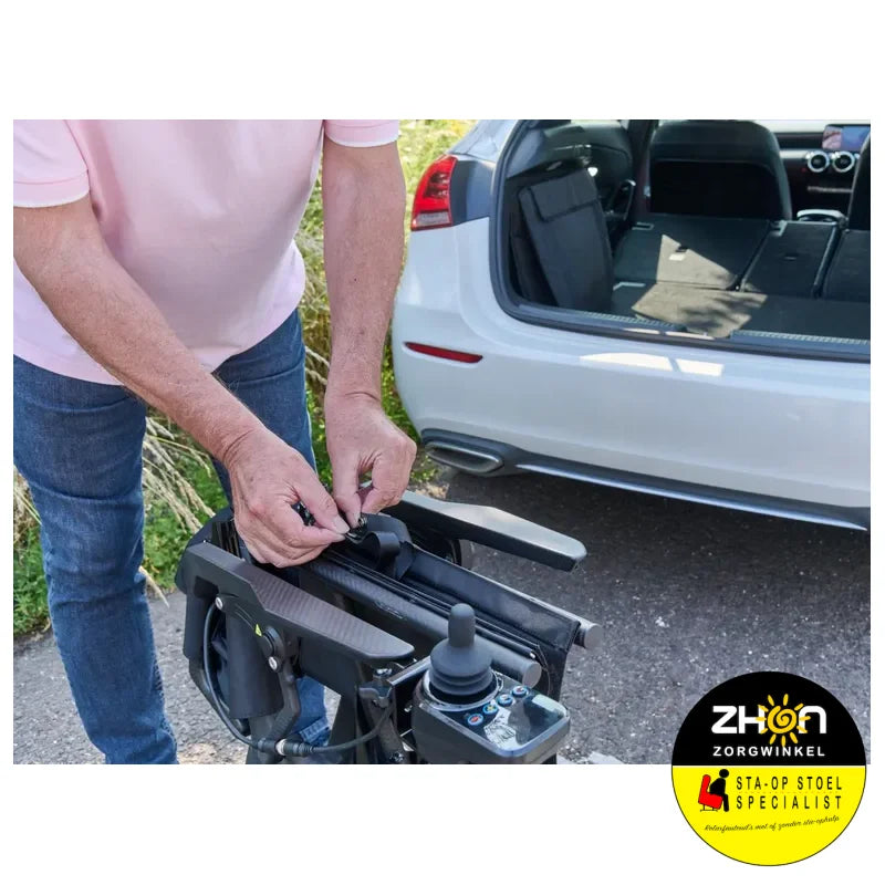 Motion Healthcare - Nitron elektrische rolstoel - 12,8 kg ! - Carbon
