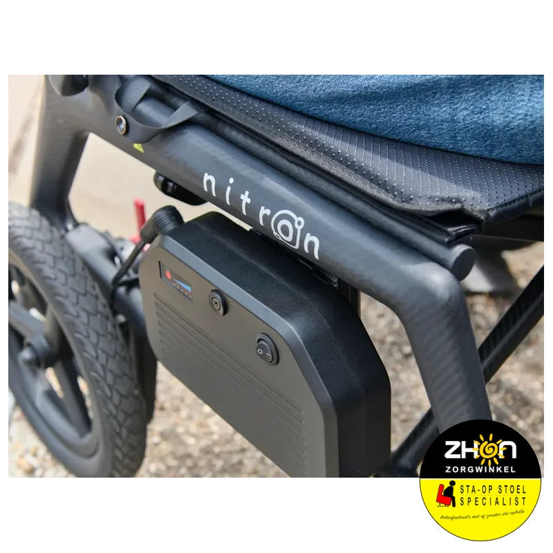 Motion Healthcare - Nitron elektrische rolstoel - 12,8 kg ! - Carbon