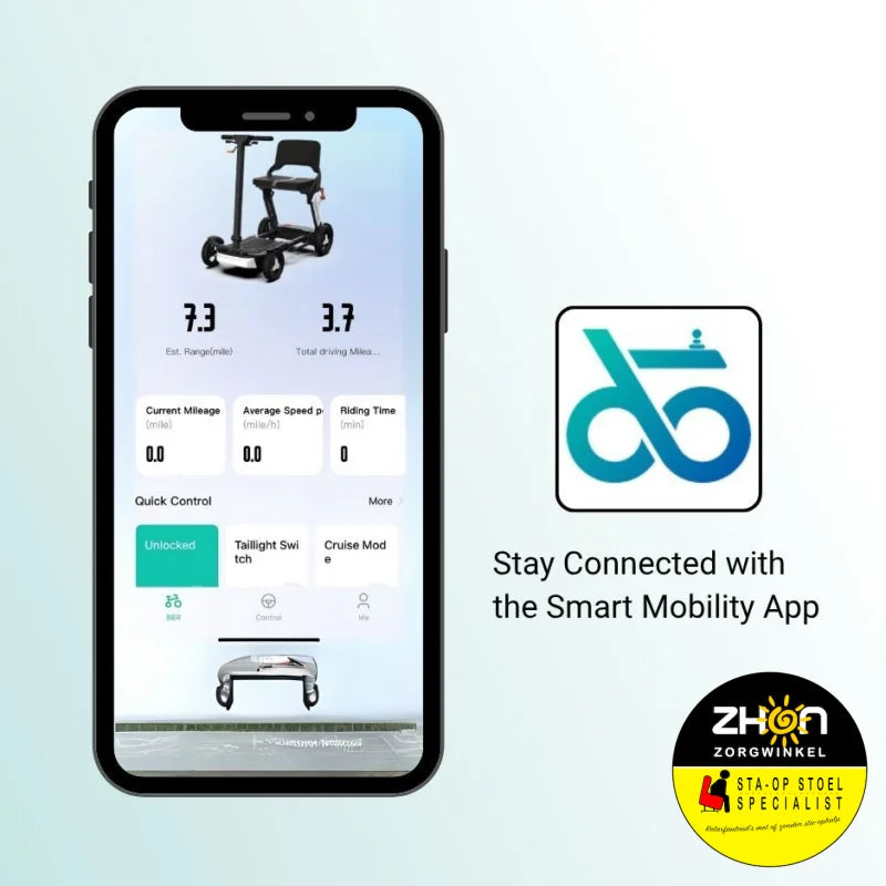 Pride-Mobility - GoGo Compact (de slimste lichte scootmobiel opvouwbaar!)