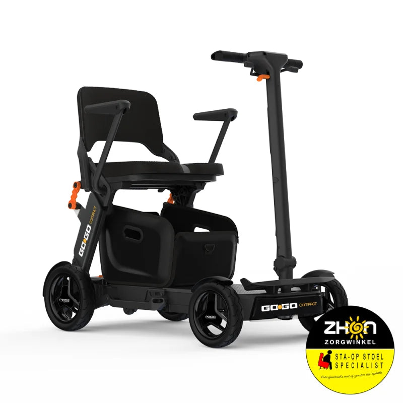 Pride-Mobility - GoGo Compact (de slimste lichte scootmobiel opvouwbaar!)