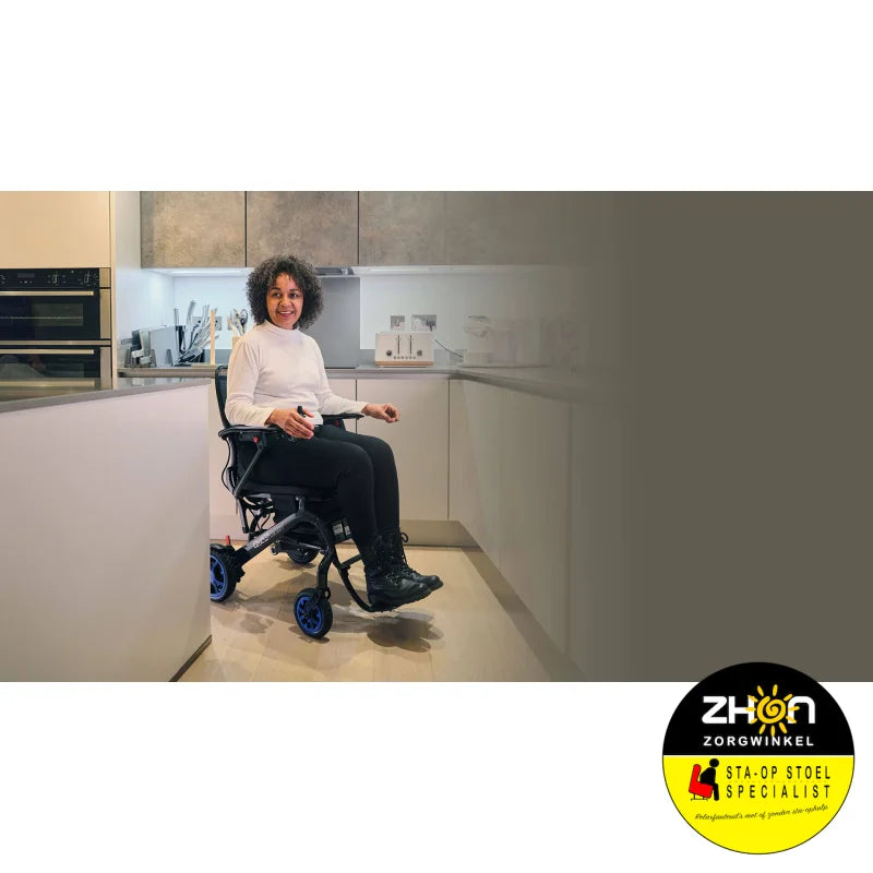Quickie - Q50 R Elektrische Opvouwbare Rolstoel - 14,5kg ! - Carbon