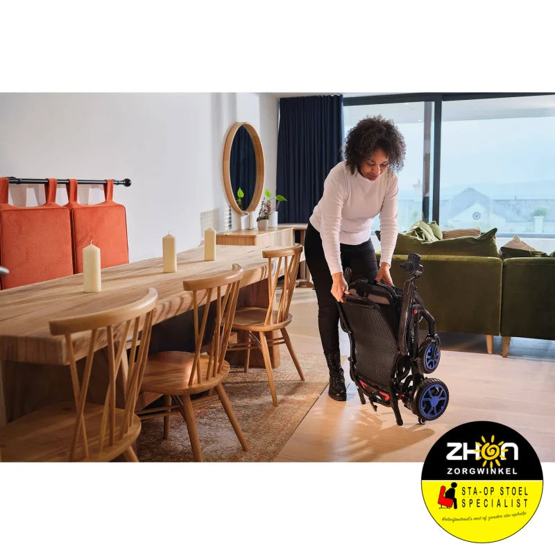 Quickie - Q50 R Elektrische Opvouwbare Rolstoel - 14,5kg ! - Carbon