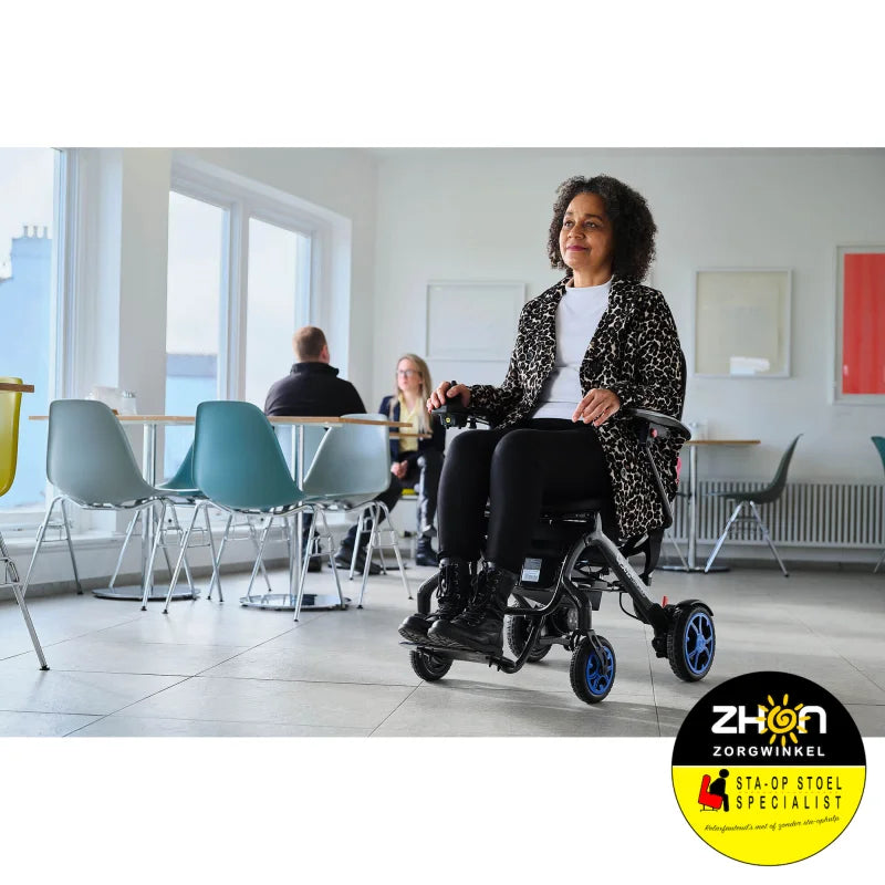 Quickie - Q50 R Elektrische Opvouwbare Rolstoel - 14,5kg ! - Carbon