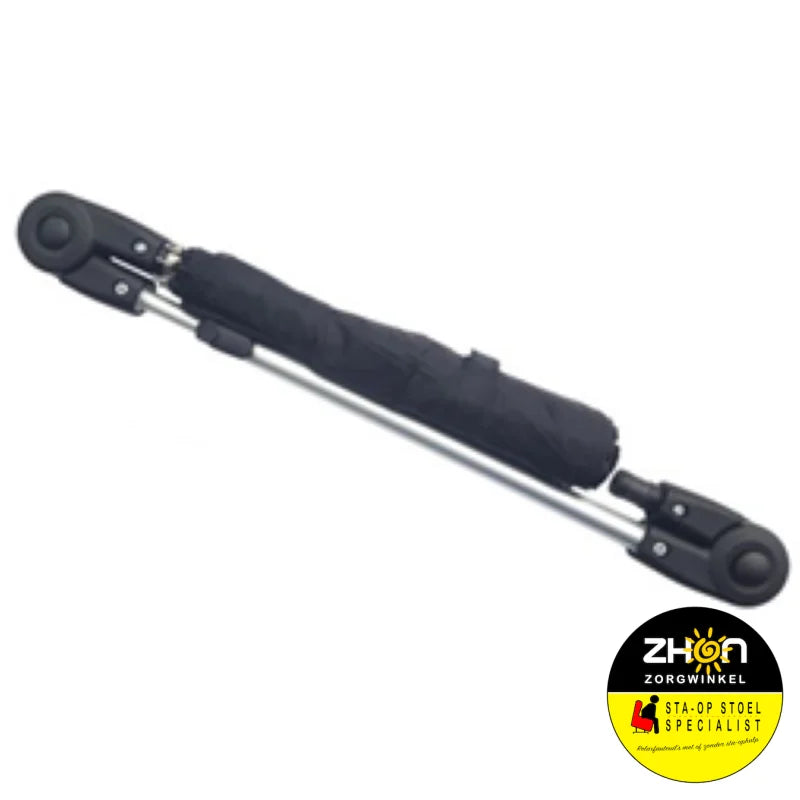 Mobilex / Rehasense - Paraplu / parasol, zwart, voor rollator