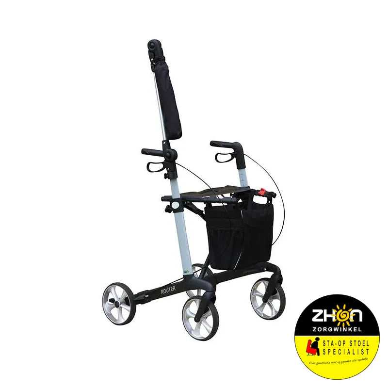 Mobilex / Rehasense - Paraplu / parasol, zwart, voor rollator