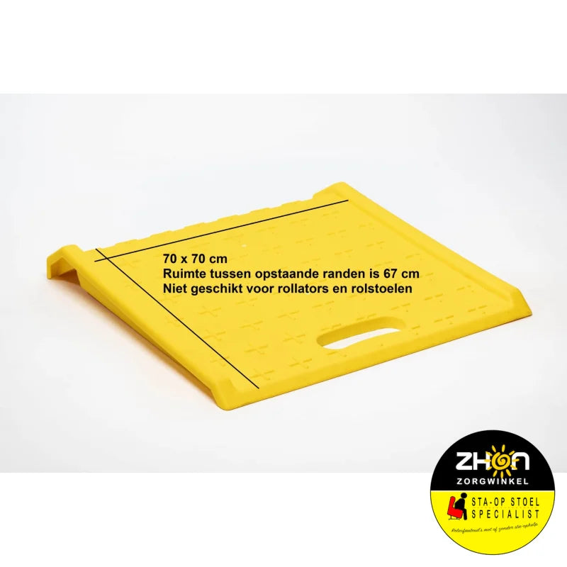 Mobiele PVC drempelhulp - Lichtgewicht tot 15 cm toe te passen