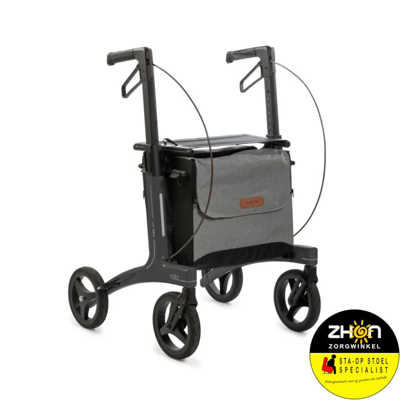 Rollz - Air - De lichtste rollator - 4,7 kg ! - Carbon