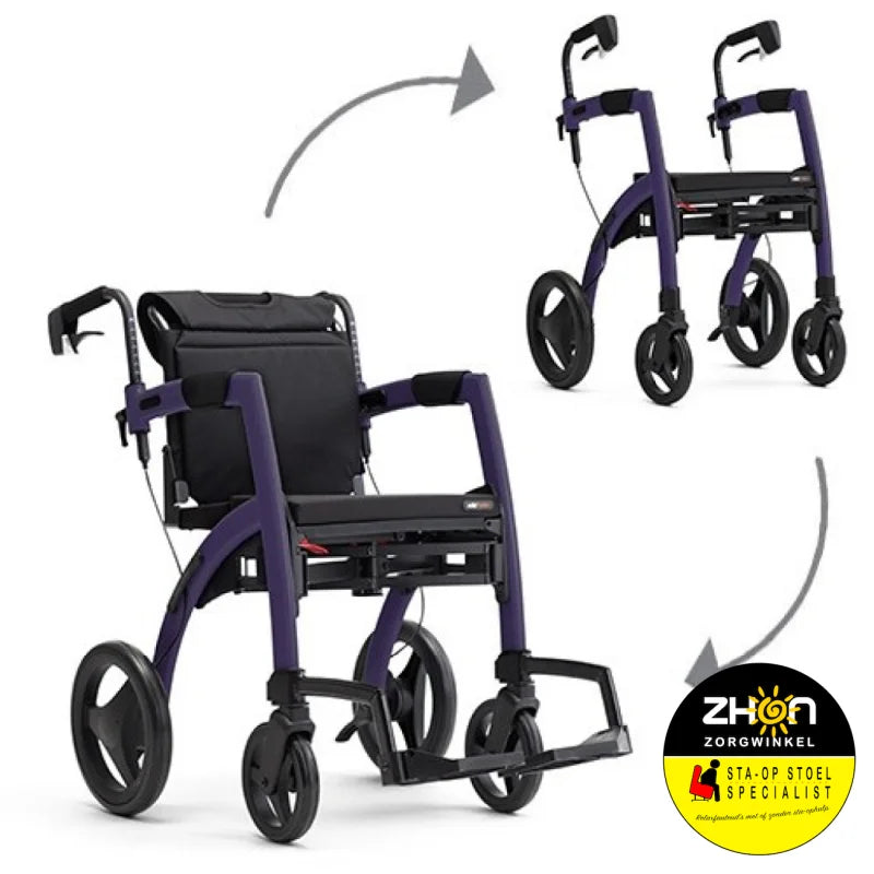 Rollz - Motion Rollator en rolstoel in één