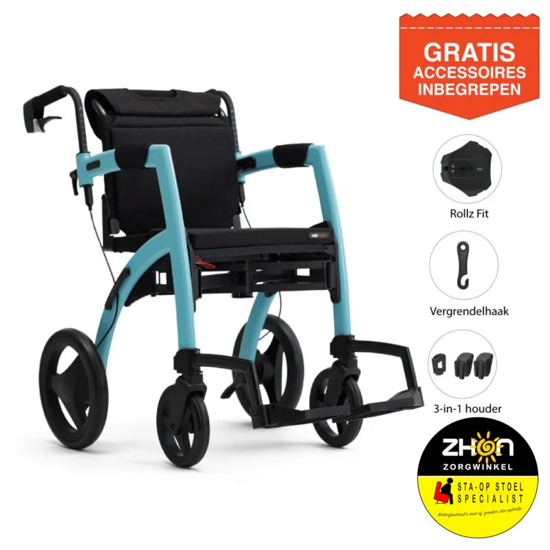 Rollz - Motion Rollator en rolstoel in één