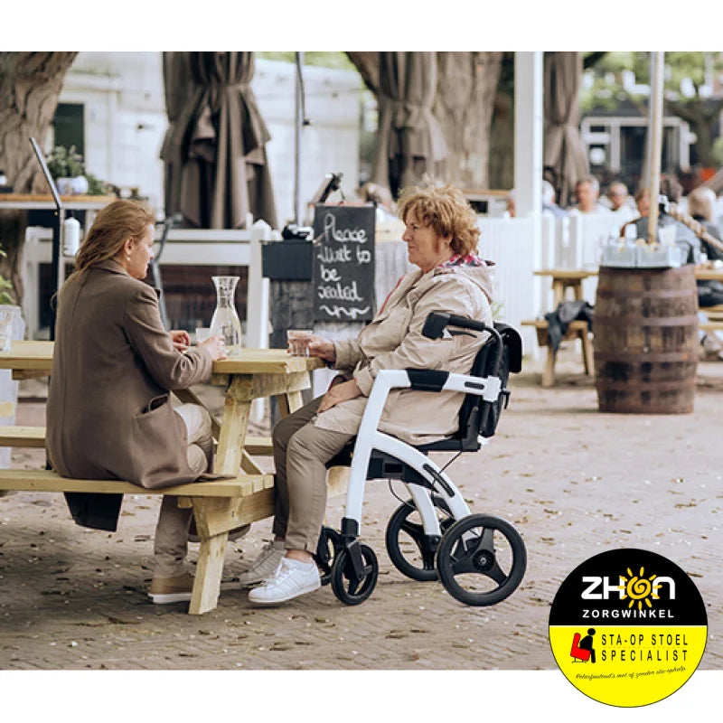 Rollz - Motion Rollator en rolstoel in één