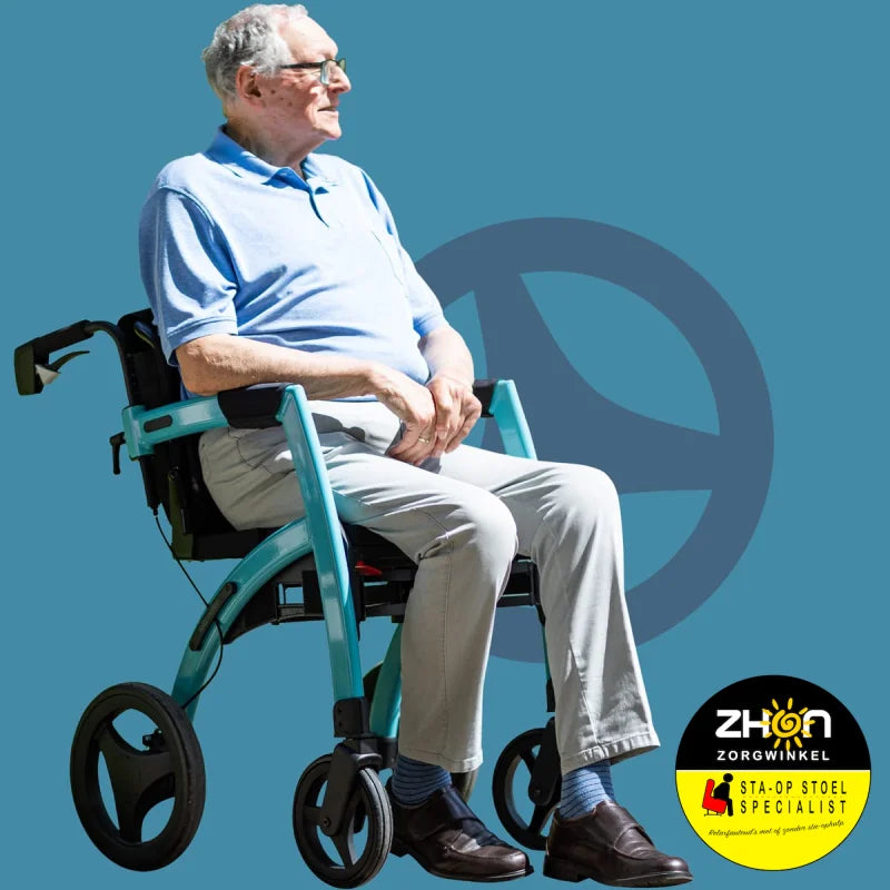 Rollz - Motion Rollator en rolstoel in één
