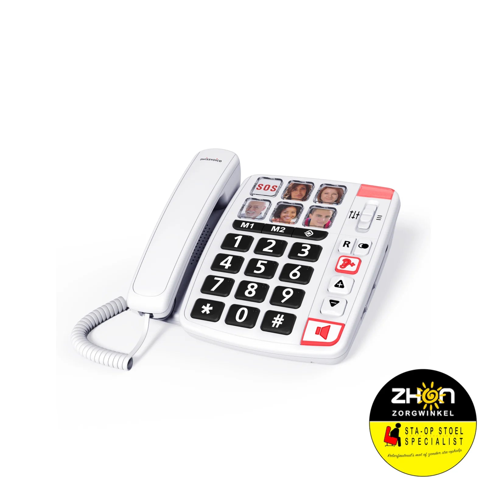 Swissvoice - Xtra 1110 - draadtelefoon met 6 fotoherinneringen
