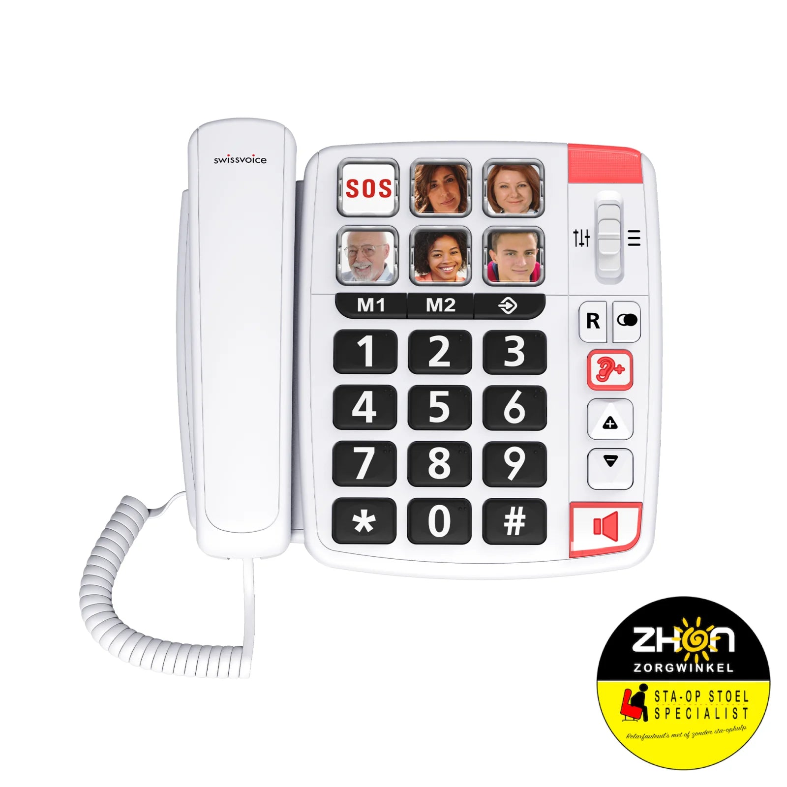 Swissvoice - Xtra 1110 - draadtelefoon met 6 fotoherinneringen