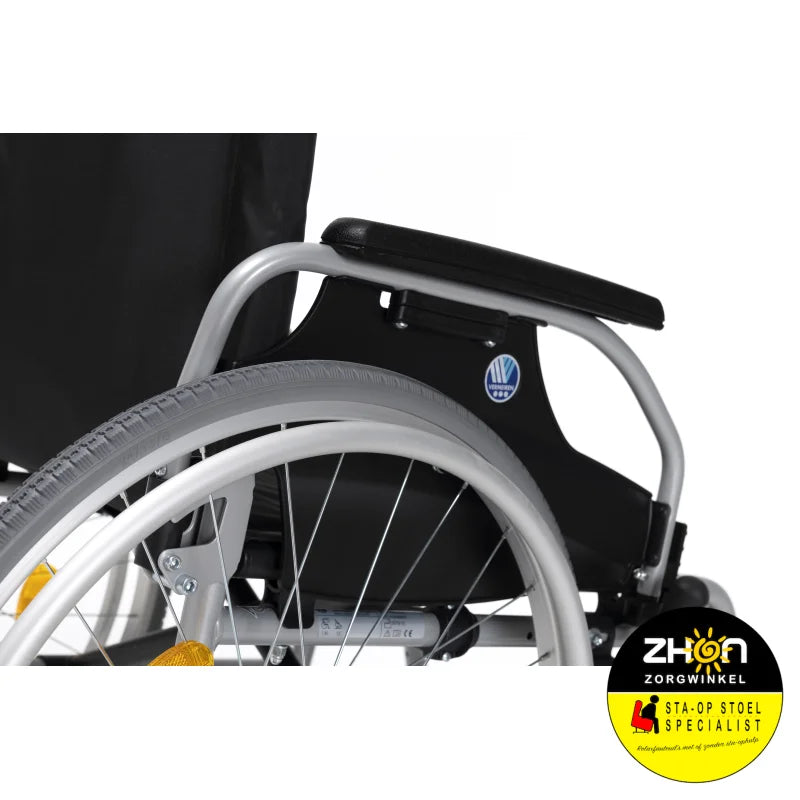 Vermeiren - Lichtgewicht Rolstoel D100 (de standaard gekozen rolstoel in verzorgingshuizen)