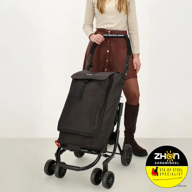 WheelzaHead - Shop2Go 4-6 wiel - Boodschappentrolley