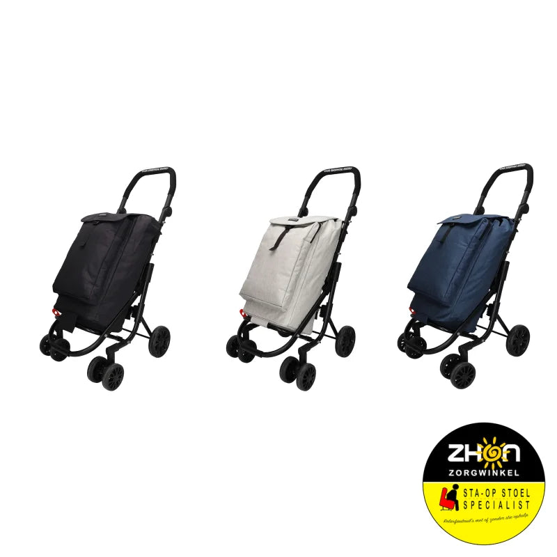WheelzaHead - Shop2Go 4-6 wiel - Boodschappentrolley